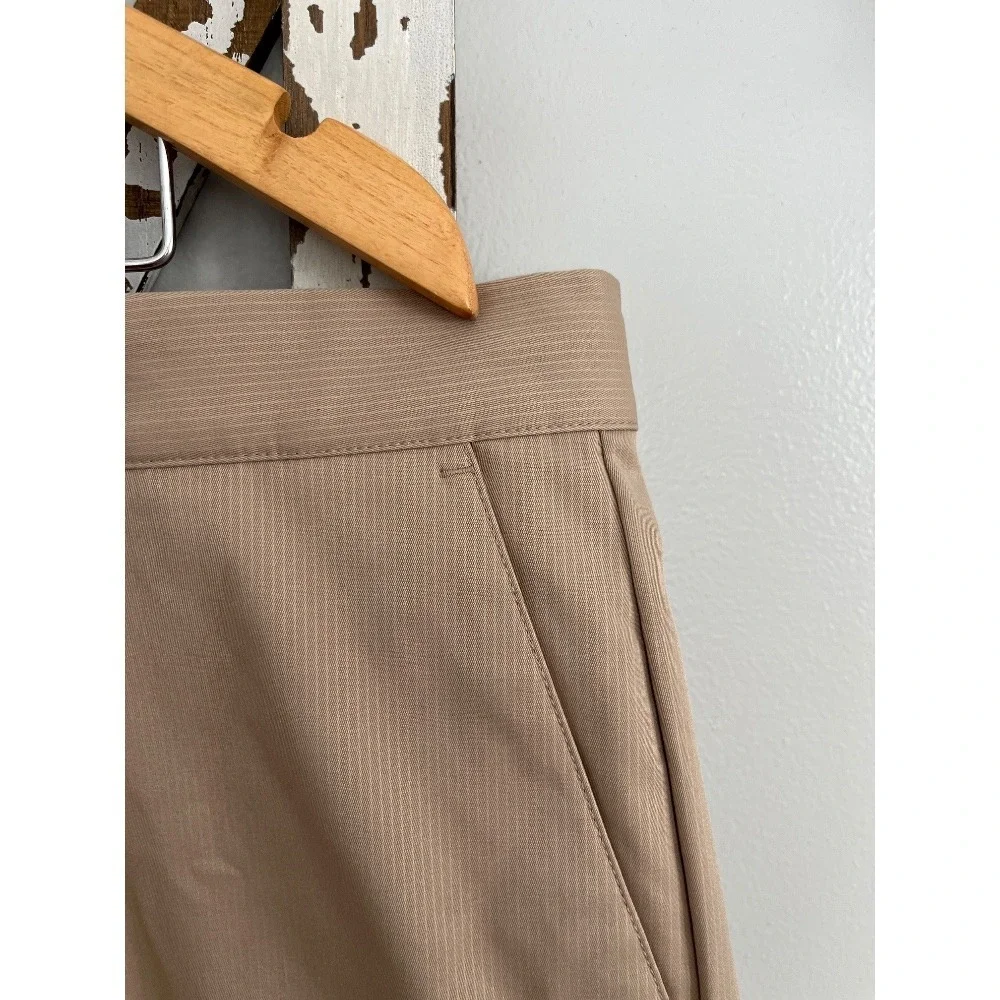 Adidas‎ Climalite Pinstriped Khaki Shorts Size 40 NWT